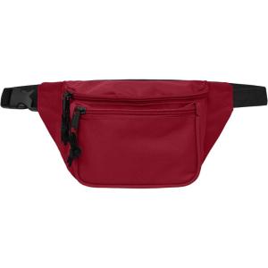 imageDALIX 3 Pocket Fanny Pack Black Maroon Royal BlueMaroon