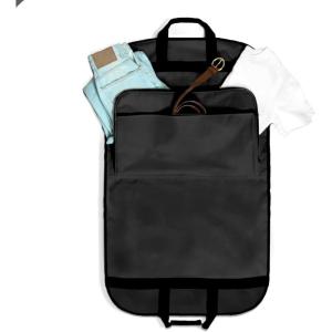imageDALIX 39quot Business Garment Bag Cover for Suits and Dresses Clothing Foldable w Pockets