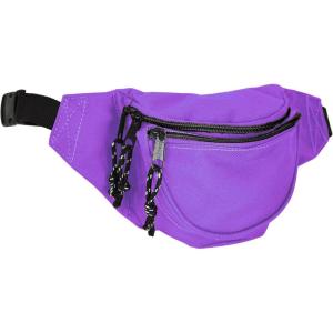 imageDALIX Small Fanny Pack Waist Pouch S XS Size 24 to 31 in BlackPurple