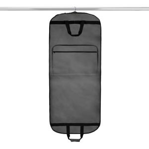 imageDalix 60quot Foldable Garment Bag Suits Cover Dresses w Front PocketGray