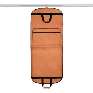 imageDalix 60quot Foldable Garment Bag Suits Cover Dresses w Front PocketOrange