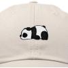imageDALIX Cute Baby Panda Womens Dad Hat Baseball Cap EmbroideredBeige