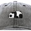 imageDALIX Cute Baby Panda Womens Dad Hat Baseball Cap EmbroideredBlack Vintage