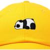 imageDALIX Cute Baby Panda Womens Dad Hat Baseball Cap EmbroideredGold