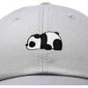 imageDALIX Cute Baby Panda Womens Dad Hat Baseball Cap EmbroideredGray