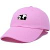 imageDALIX Cute Baby Panda Womens Dad Hat Baseball Cap EmbroideredLight Pink