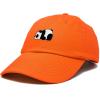 imageDALIX Cute Baby Panda Womens Dad Hat Baseball Cap EmbroideredOrange