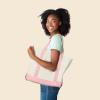 image22quot Heavy Duty Cotton Canvas Tote Bag ZipperedPink