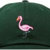 imageDALIX Flamingo Hat Womens Baseball CapDark Green