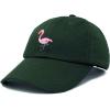 imageDALIX Flamingo Hat Womens Baseball CapDark Green