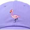 imageDALIX Flamingo Hat Womens Baseball CapLavender