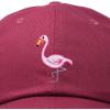 imageDALIX Flamingo Hat Womens Baseball CapMaroon