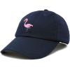 imageDALIX Flamingo Hat Womens Baseball CapNavy Blue