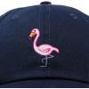 imageDALIX Flamingo Hat Womens Baseball CapNavy Blue