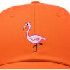 imageDALIX Flamingo Hat Womens Baseball CapOrange