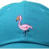 imageDALIX Flamingo Hat Womens Baseball CapTeal