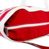 imageDALIX Striped Boat Bag Premium Cotton Canvas Tote in BlackRed