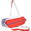 imageDALIX Striped Boat Bag Premium Cotton Canvas Tote in BlackRoyalred