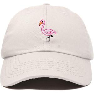 imageDALIX Flamingo Hat Womens Baseball CapBeige
