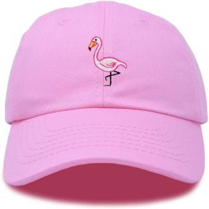 imageDALIX Flamingo Hat Womens Baseball CapLight Pink