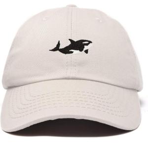 imageDALIX Killer Whale Hat Orca Marine Life Baseball CapBeige