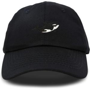 imageDALIX Killer Whale Hat Orca Marine Life Baseball CapBlack