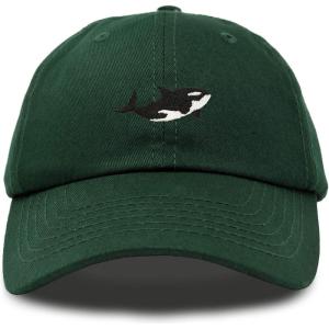 imageDALIX Killer Whale Hat Orca Marine Life Baseball CapDark Green