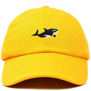 imageDALIX Killer Whale Hat Orca Marine Life Baseball CapGold