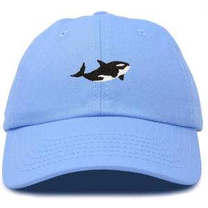 imageDALIX Killer Whale Hat Orca Marine Life Baseball CapLight Blue