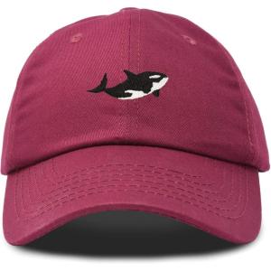 imageDALIX Killer Whale Hat Orca Marine Life Baseball CapMaroon