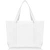 imageDALIX 23quot Premium 24 oz Cotton Canvas Shopping Tote BagWhite