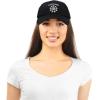 imageDALIX Captain Hat Sail Baseball Cap Navy Boat Men WomenBlack