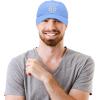 imageDALIX Captain Hat Sail Baseball Cap Navy Boat Men WomenLight Blue