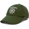 imageDALIX Captain Hat Sail Baseball Cap Navy Boat Men WomenOlive