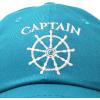 imageDALIX Captain Hat Sail Baseball Cap Navy Boat Men WomenTeal