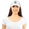 imageDALIX Captain Hat Sail Baseball Cap Navy Boat Men WomenWhite