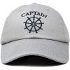 imageDALIX Captain Hat Sail Baseball Cap Navy Boat Men WomenGray