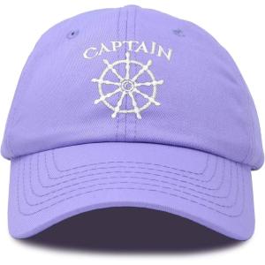 imageDALIX Captain Hat Sail Baseball Cap Navy Boat Men WomenLavender