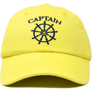 imageDALIX Captain Hat Sail Baseball Cap Navy Boat Men WomenMinion Yellow