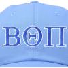 imageDALIX Beta Theta Pi Fraternity Greek Letters Ball Cap Embroidered HatLight Blue