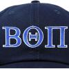 imageDALIX Beta Theta Pi Fraternity Greek Letters Ball Cap Embroidered HatNavy Blue