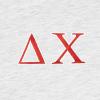 imageDALIX Delta Chi Greek Letters TShirt Mens Embroidered Fraternity ShirtAsh Gray