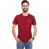 imageDALIX Delta Chi Greek Letters TShirt Mens Embroidered Fraternity ShirtMaroon