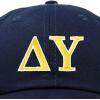 imageDALIX Delta Upsilon Fraternity Greek Letters Ball Cap Embroidered HatNavy Blue