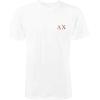 imageDALIX Delta Chi Greek Letters TShirt Mens Embroidered Fraternity ShirtWhite