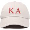 imageDALIX Kappa Alpha Order Fraternity Greek Letters Ball Cap Embroidered HatBeige