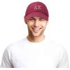 imageDALIX Delta Chi Fraternity Greek Letters Ball Cap Embroidered HatMaroon