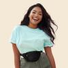 imageDALIX Fanny Pack w 3 Pockets Traveling Concealment Pouch Airport Money BagBlack