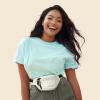 imageDALIX Fanny Pack w 3 Pockets Traveling Concealment Pouch Airport Money BagNude