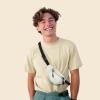 imageDALIX Fanny Pack w 3 Pockets Traveling Concealment Pouch Airport Money BagNude